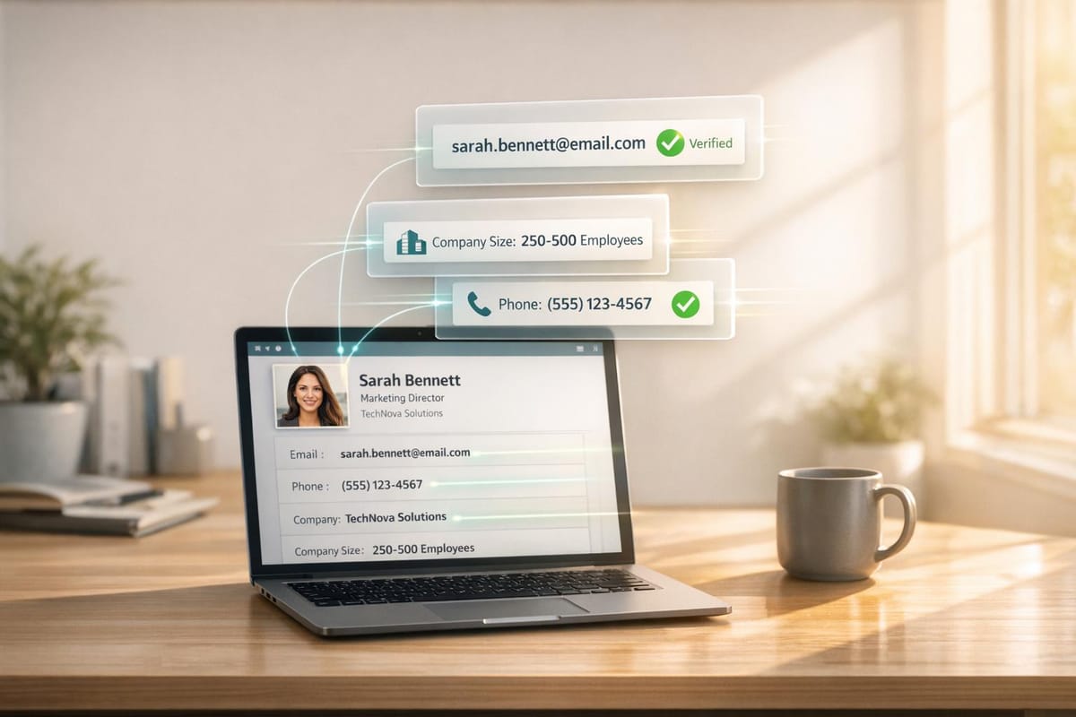 How Real-Time Enrichment Boosts Sales Performance